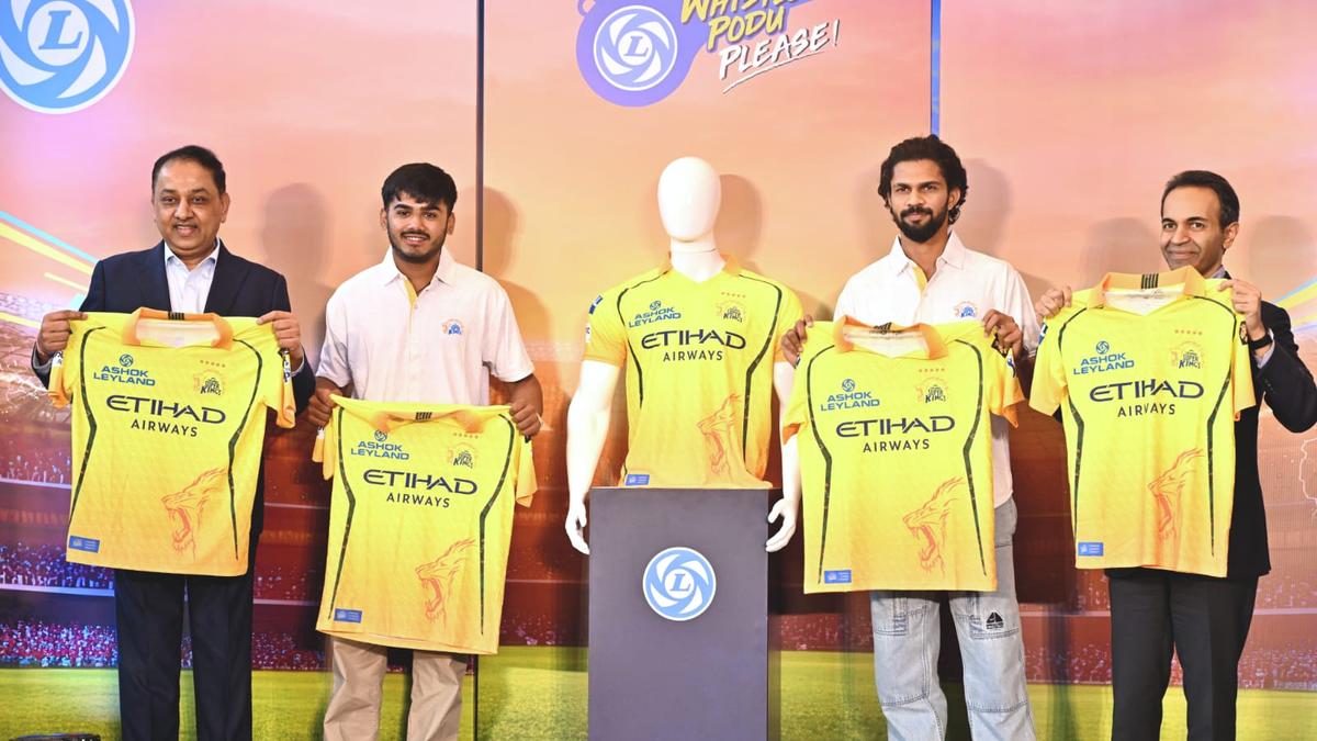 Chennai Super Kings unveils new jersey ahead of IPL 2026